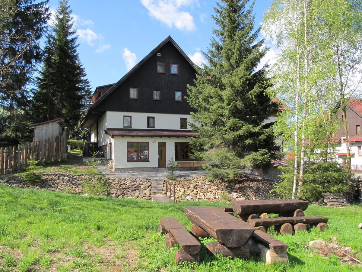 Penzion Alpsky Dum Hotel Zelezna Ruda Exterior photo