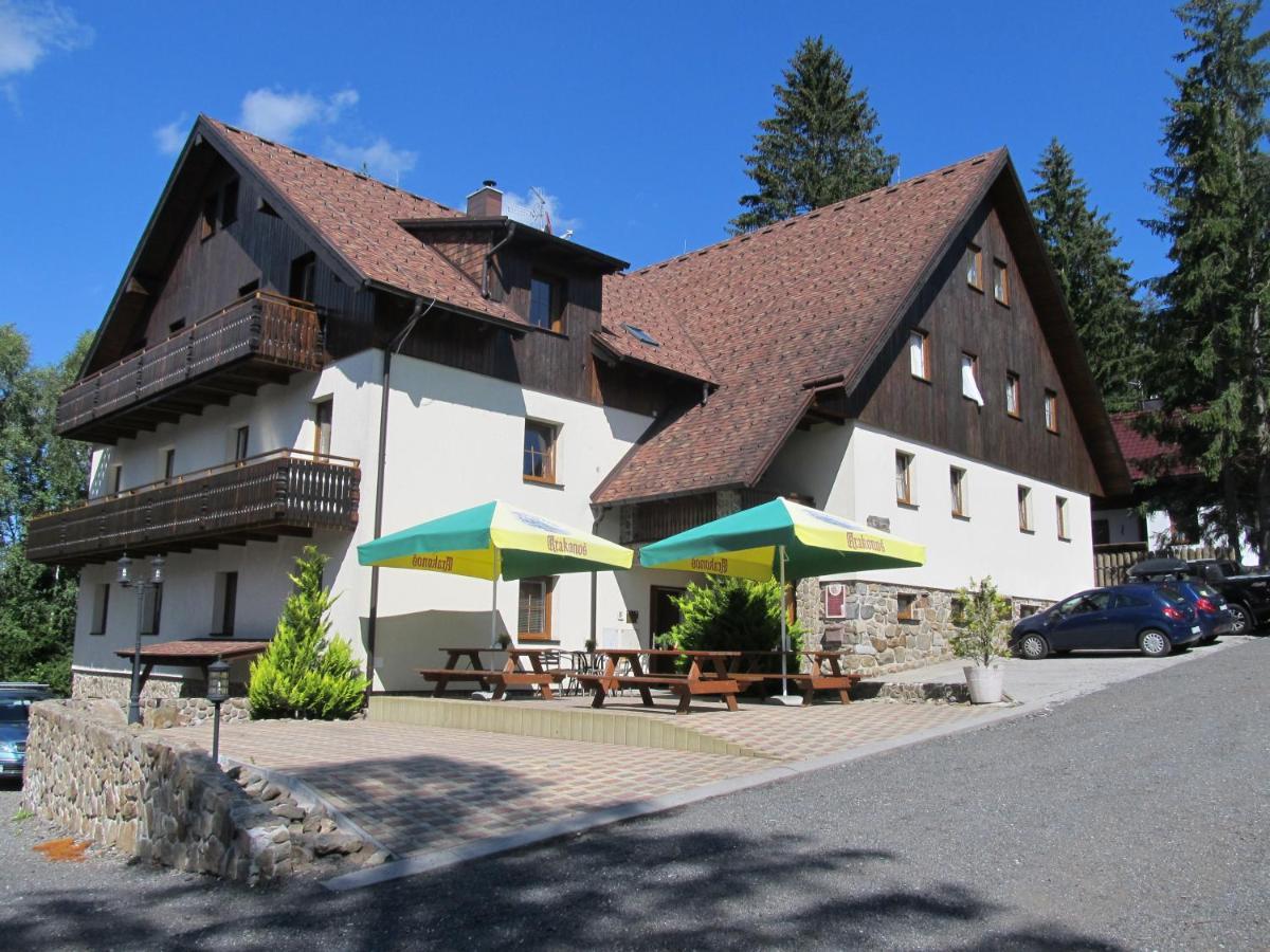 Penzion Alpsky Dum Hotel Zelezna Ruda Exterior photo